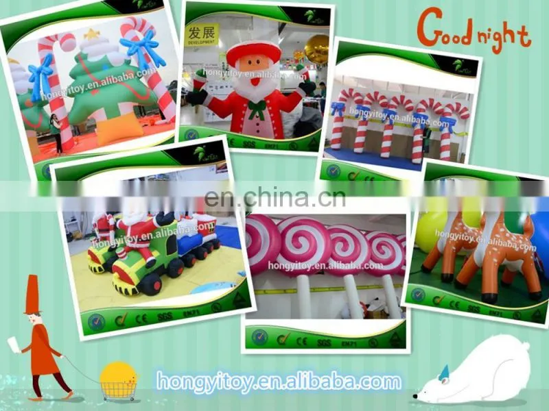 Hongyi Favorable Inflatable Christmas Santa Claus, Inflatable Father Christmas for Decoration