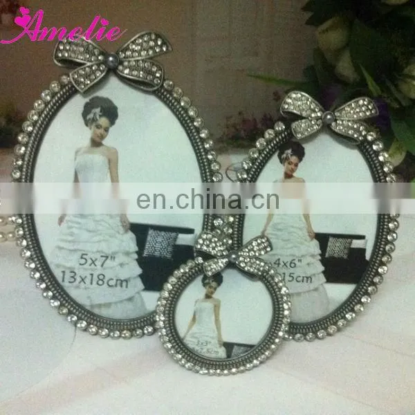 A7089 Pearl Bow Beautiful Imikimi Photo Frame/Free Photo Picture Frame