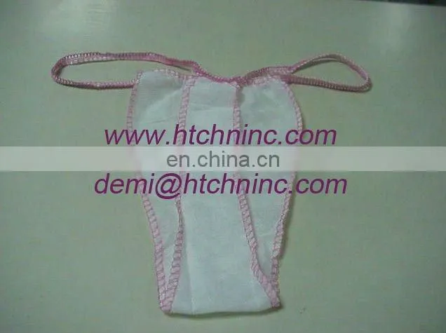 disposable bikini,spa disposable underwear