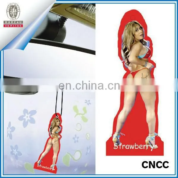 Cotton paper air freshener for car decoration