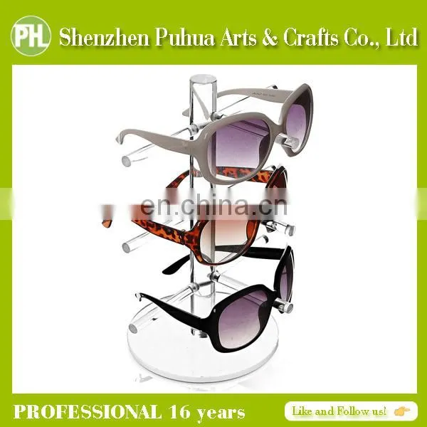 Cheap Perspex Counter Display Box, Display Stand For Sunglasses