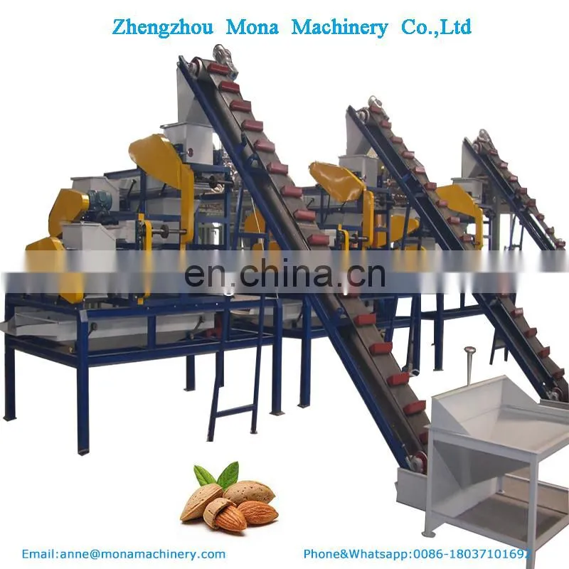 Lowest Price Electric Hazelnut Processing Machines Almond Shelling Machine With CE