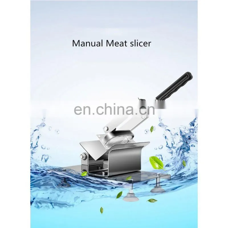 Mini Meat Slicer for home use /vegetable slicer/Small chicken beef lamb meat horizontal cutting machine slicer