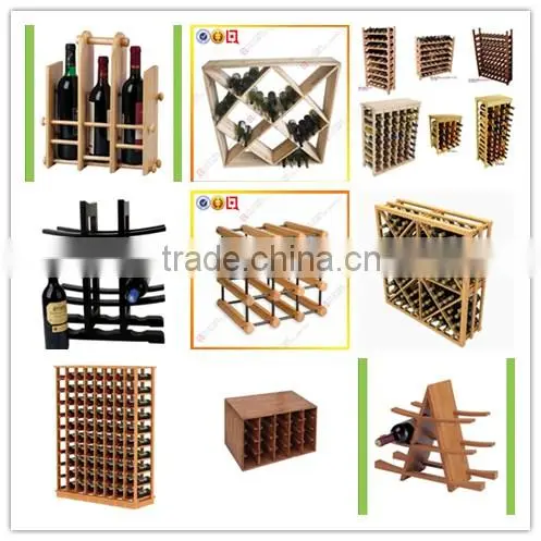 New design useful wooden wine rack, wine holder