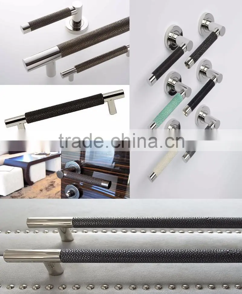 New design exterior pull door handles glass door wooden handle