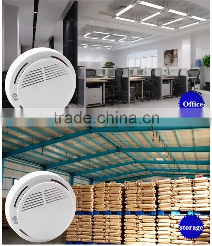 Security and stability Photoelectric Wireless Smoke Detector for Fire Alarm Sensor Cordless New Home Sensor