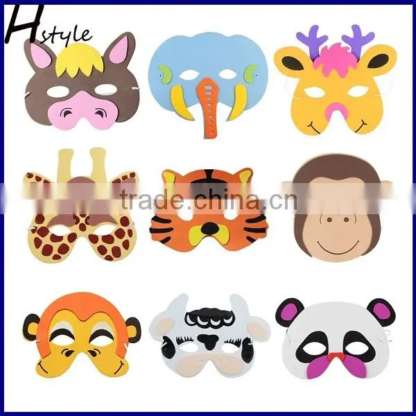 Kids Funny EVA Foam Cartoon Plane Xmas Christmas Masquerade Party Mask