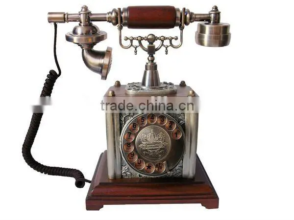 antique or ancient ratory telephone