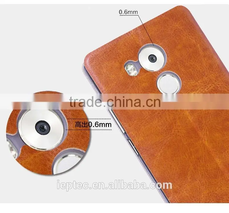 MOFi Original Funda Celulares Leather Flip Case for Huawei Mate 8 NXT-AL10 Smartphone, Back Cover for Huawei Ascend Mate8