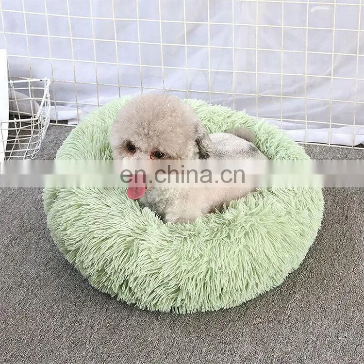 2020 Newest Design Warm Waterproof Round Dogs Pet Beds Wholesale