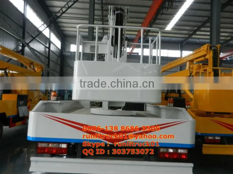 JAC 4*2 18 miter aerial lifts,high-altitude operation truck,over head working truck