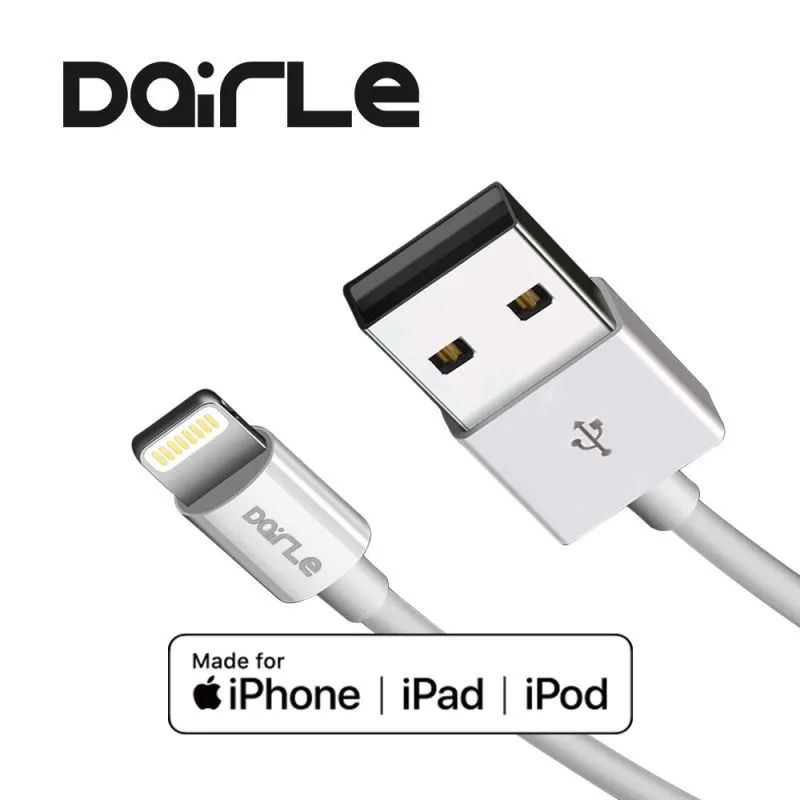 Original white mfi certified for Apple fast charging usb data cable for iphone 8/Xs