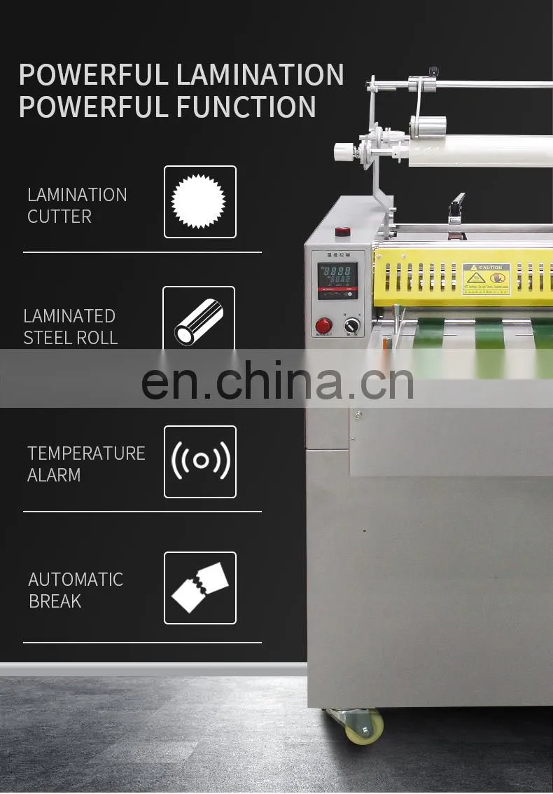 Automatic seperate system hydraulic roll laminator