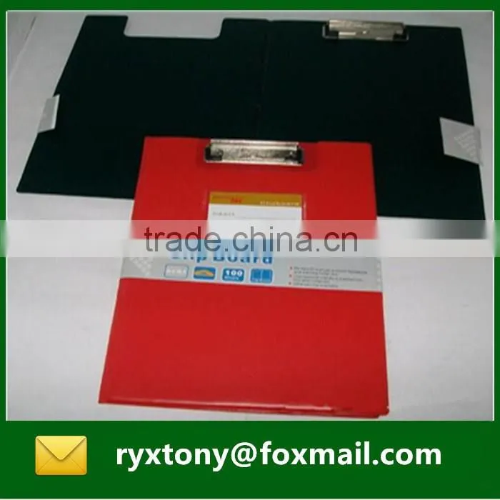 PU leather magnetic clipboard with calculator