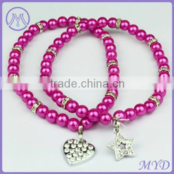 Wholesale Pearl Pet jewlery Dog Jewelry Rhinestone blue Charm