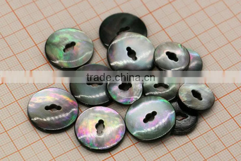 Natural Black lip shell button for shirt