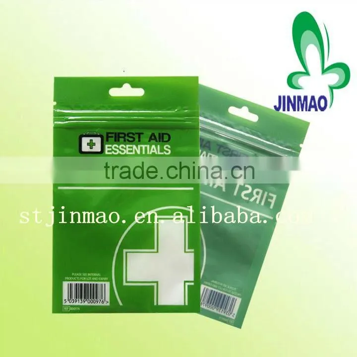 Heat cut printing label bag
