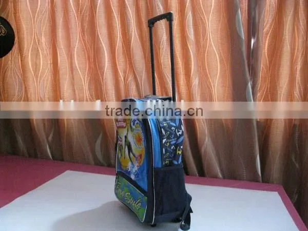 Newest beautiful school trolley bags for girls