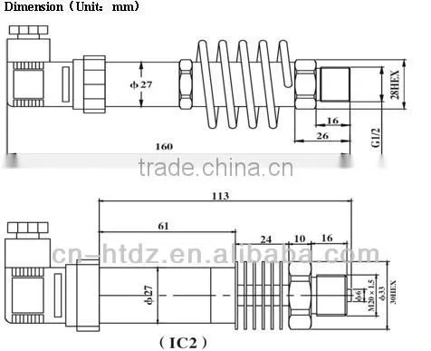 electric oil pressure sensor