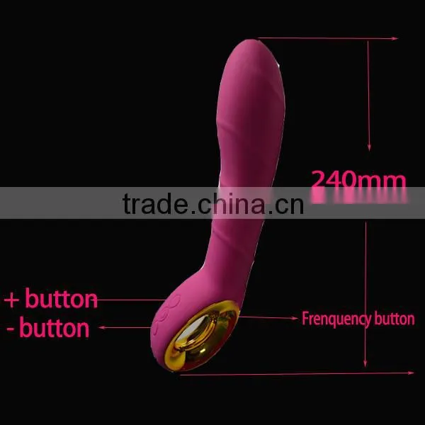 Manufacture sex toys products extra long vibrator full silicone sex toy for women