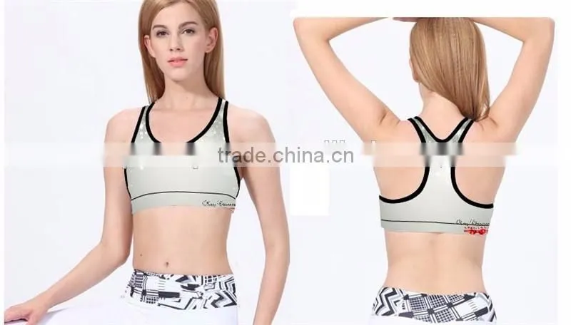 (Trade Assurance)sportswear bra cross fit sportswear bra push up bra