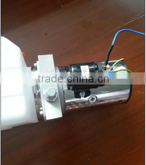reversible hydraulic power pack for material handling equipment