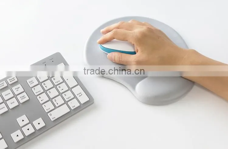 Wholesale new design memory foam funny computer gaming mouse pad custom logo