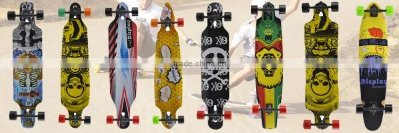 CE Drop Down Longboard Skateboard