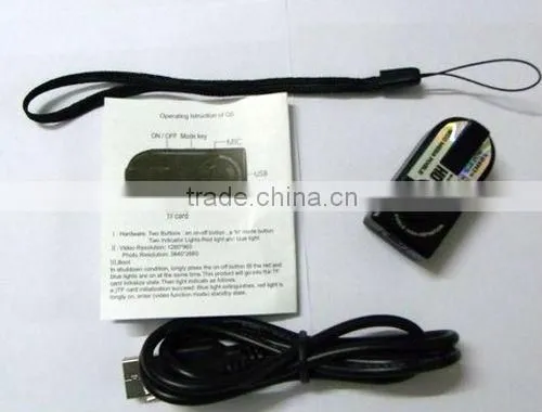 2013 Hot sale 1280 * 720P HD Metal casing camera
