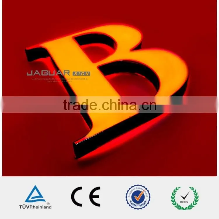 acrylic grow led lighting exit sign board sichuan metro led sign