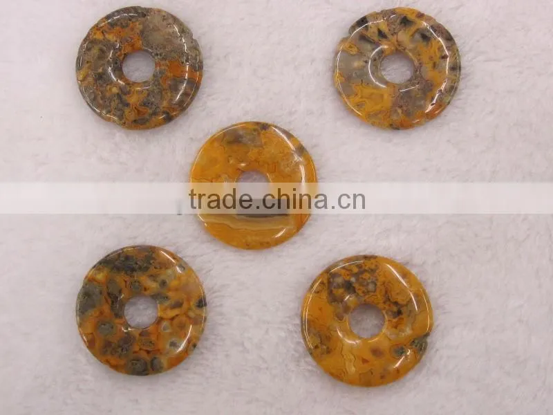 Wholesale Gold Obsidian donut gemstone
