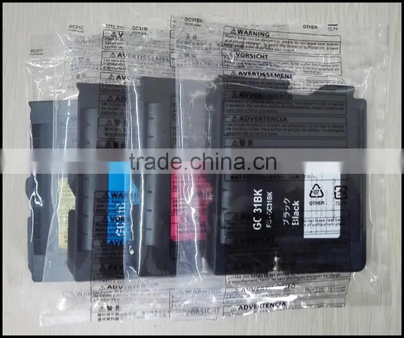 sublimation ink for ricoh sg 3110dn for Ricoh sublimation ink cartridges for ricoh GC41