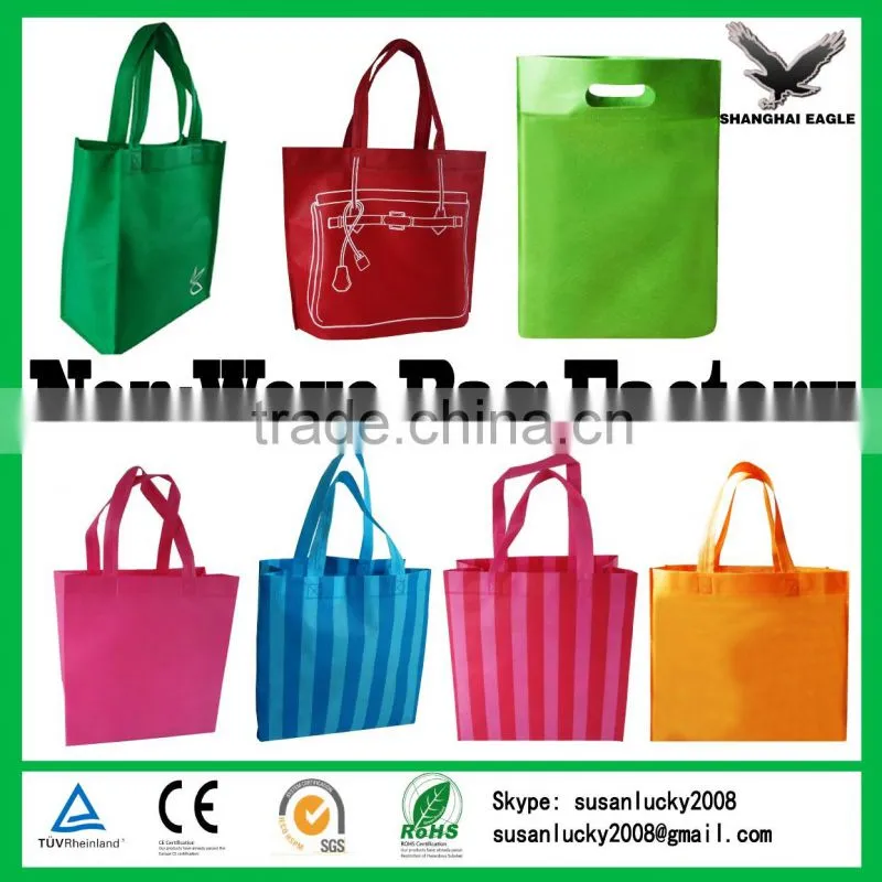 Low Price High Quality Logo Printed Non Woven Tote Bag