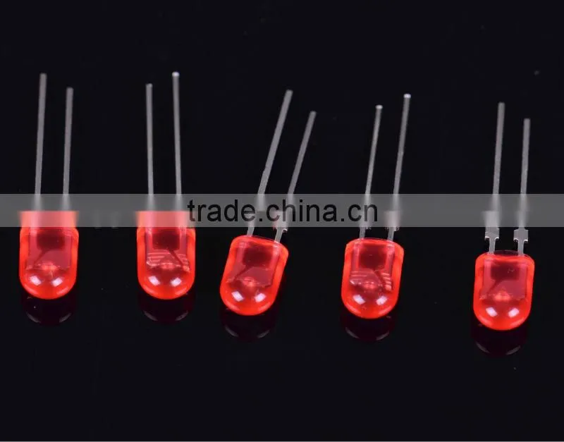 2000-2500MCD Little Straw Hat White 5mm LED Diode