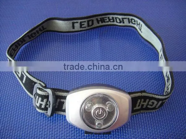 ABS 3 LED MINI HEAD TORCH LIGHT