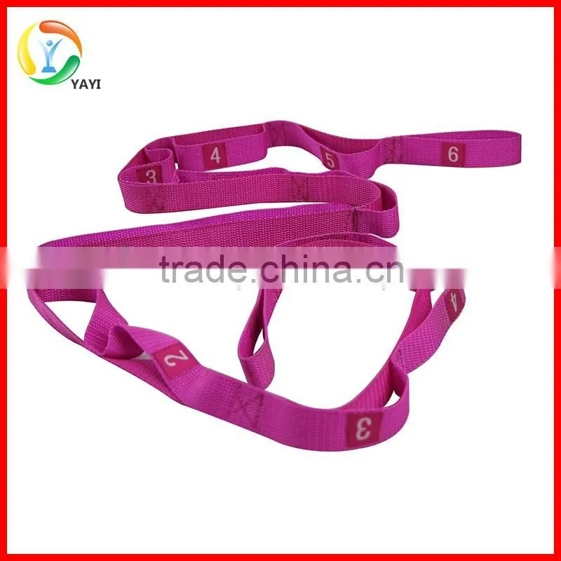 Pilates Stretching Belt Flexibility Cotton Yoga Stretch Strap