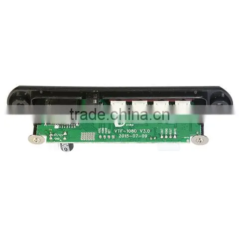 CE certified usb tf card fm tuner module with display