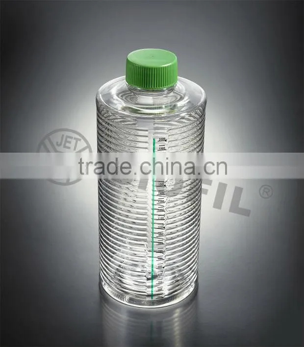 2000ml Roller Bottles for Cell Tissue Culture Vent Cap