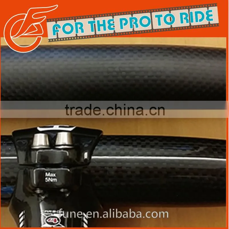 3K Weave Clear Coating 31.8mm Mtb Carbon Handlebar