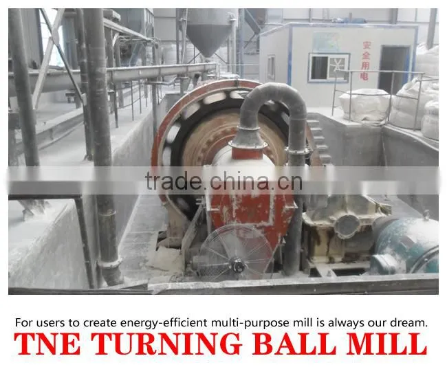 Continuous wind swept coal ball mill