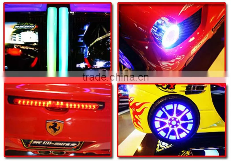 47"LCD full dynamic seats simulator game machine 3d car driving simulator