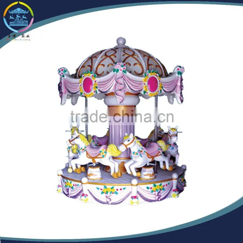 Kids electric carousel with 6seats