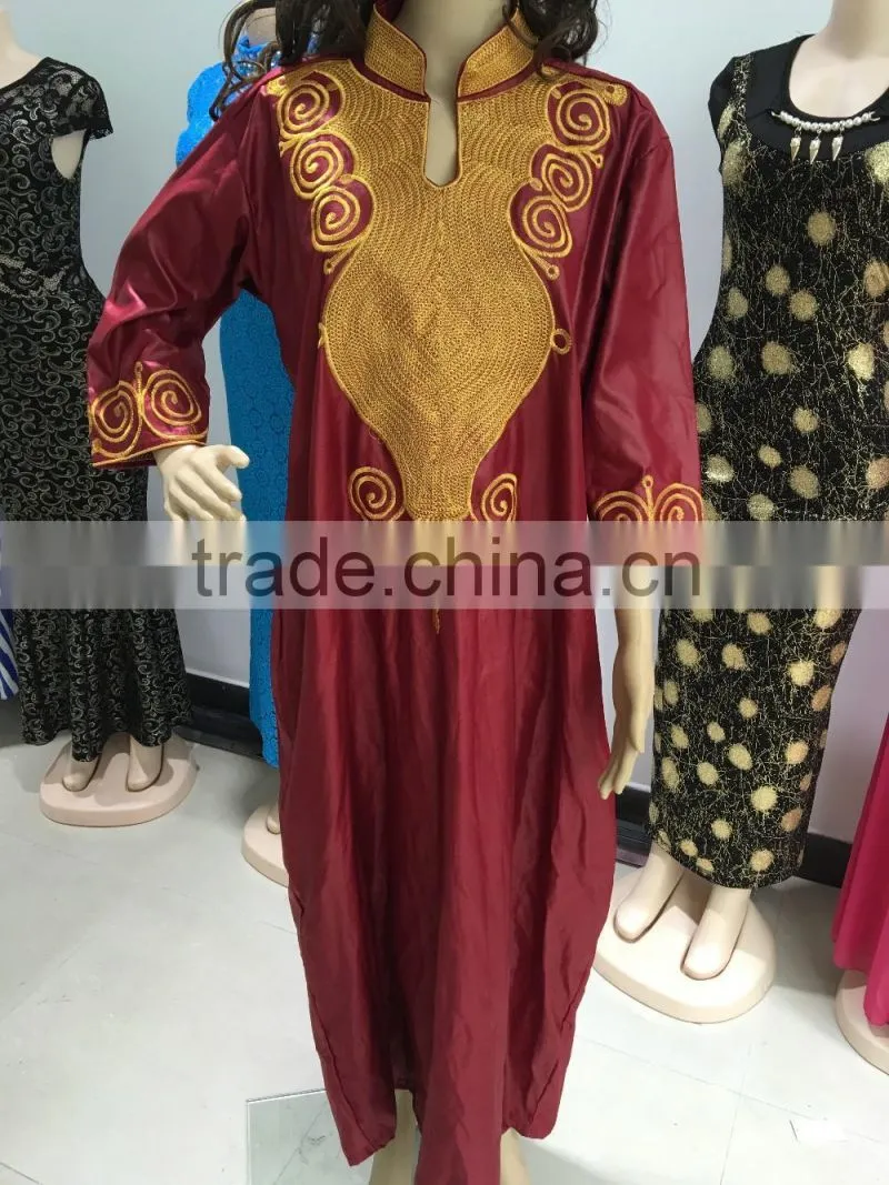 2016 wholesale fashion latest new style african bazin clothes