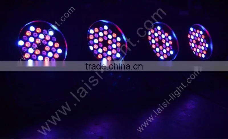 Led Indoor rgbw 3in1 48*3W Par Can,led par 64,led par light