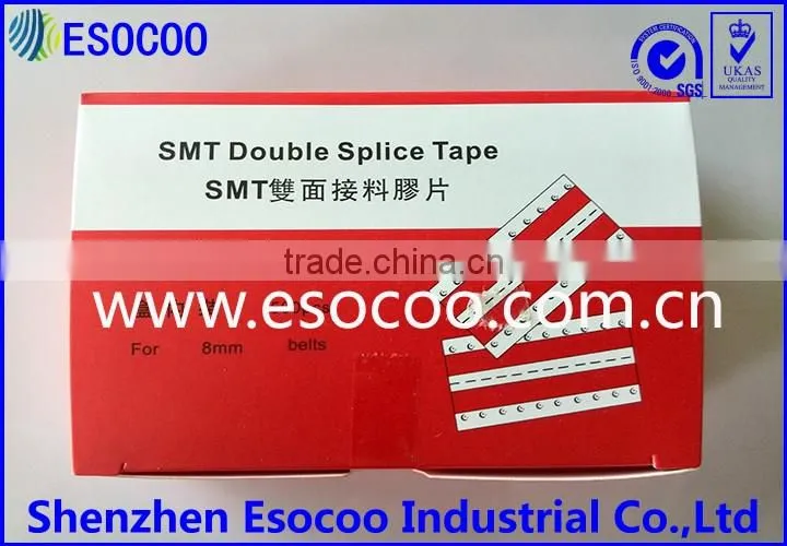 black anti static SMT double splice tape for panasonic