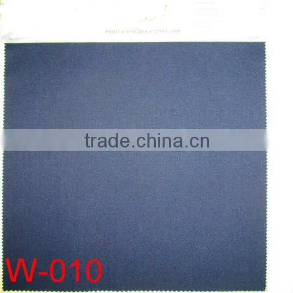 Yarn Dyed Wool Polyester Serge Fabric