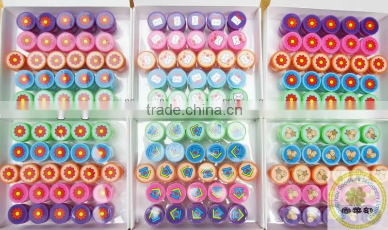 Custom A-Z letters toy stamps 26*38mm