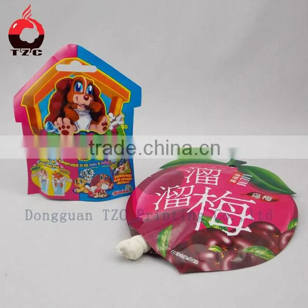 Transparent plastic bag for electronic cables