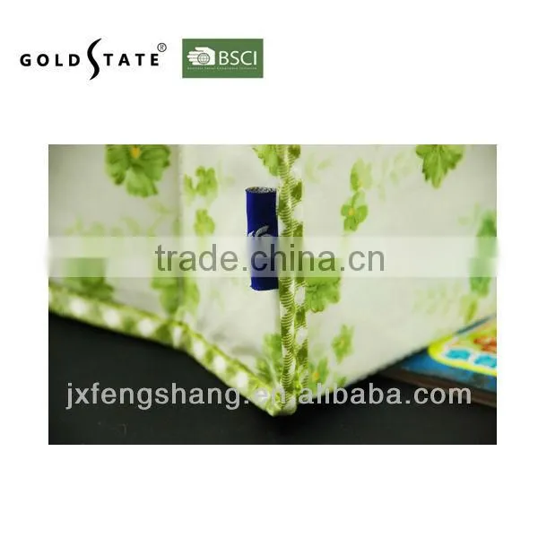 foldable countryside style waterproof napkin storage/sorting box