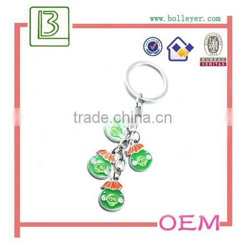 custom logo with Game Theme keychain